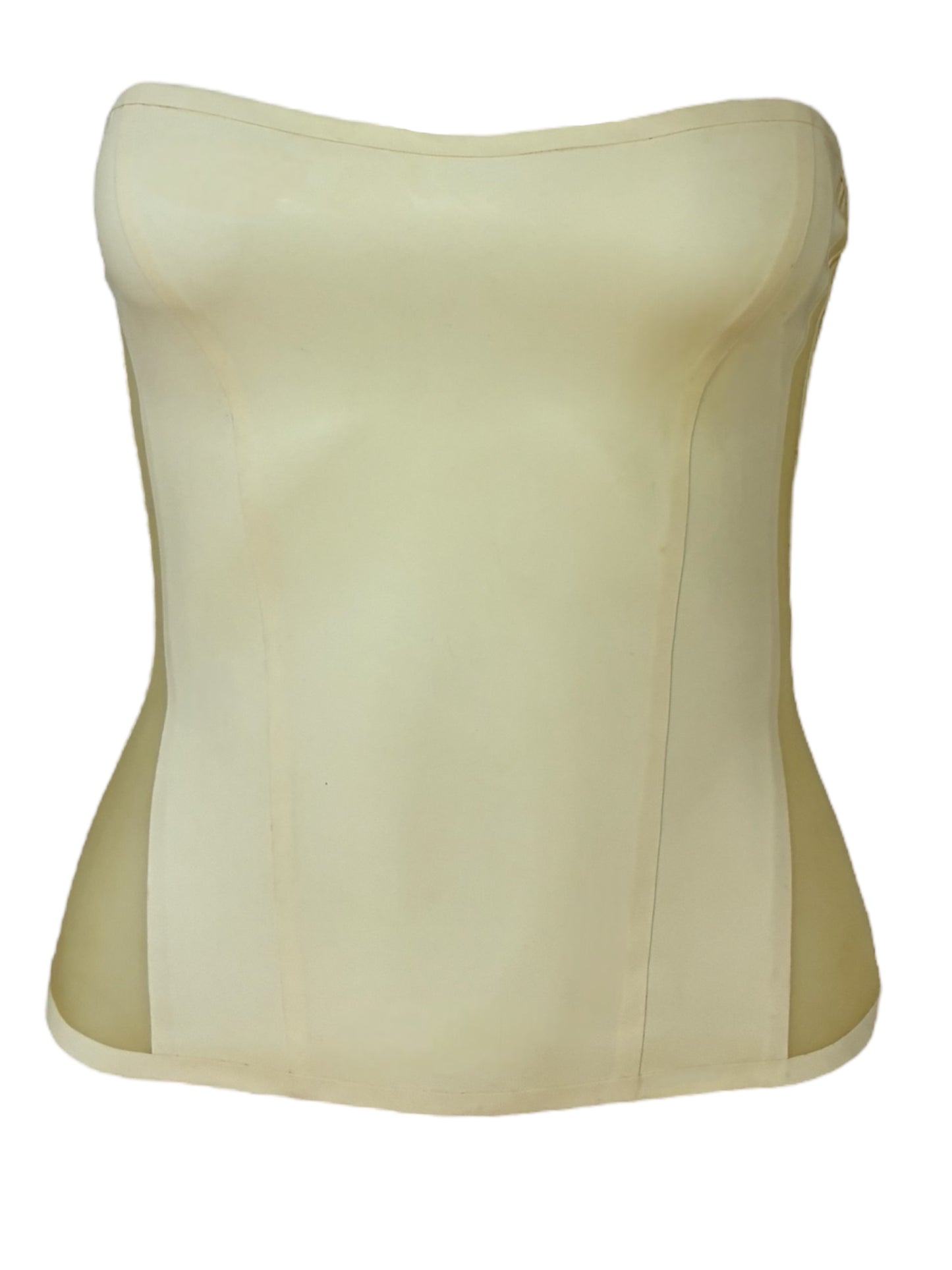 05- striped bustier